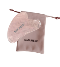 Natureye Rose Quartz Gua Sha-natureye-mask.myshopify.com-Health Care