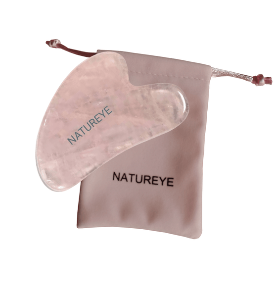 Natureye Rose Quartz Gua Sha-natureye-mask.myshopify.com-Health Care